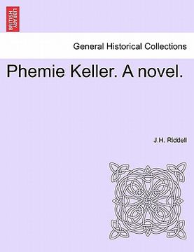 portada phemie keller. a novel.