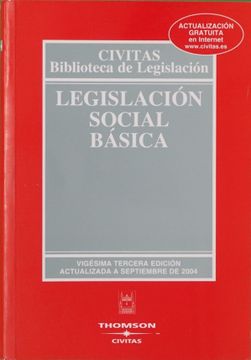portada Legislacion Social Basica (23ª ed. 2004)