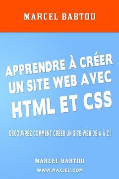 portada Apprendre À Créer Son Site Web Avec HTML Et CSS (en Francés)