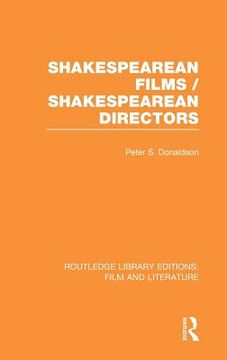 portada shakespearean films/shakespearean directors (en Inglés)