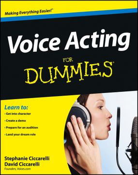 portada Voice Acting For Dummies (en Inglés)