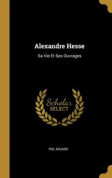 portada Alexandre Hesse (en Francés)