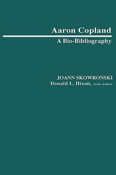 portada aaron copland: a bio-bibliography (in English)