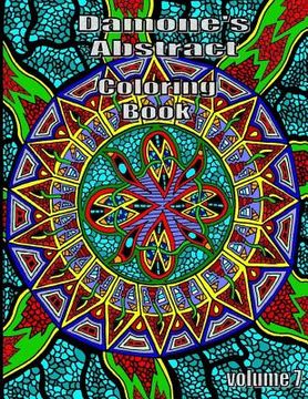 portada Damones abstract coloring book 7: adult coloring book (en Inglés)