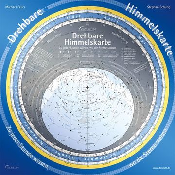 portada Drehbare Himmelskarte: Zu jeder Stunde wissen, wo die Sterne stehen (en Alemán)