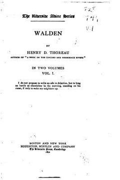 portada Walden - Vol. I (en Inglés)