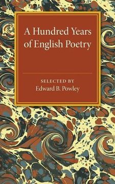 portada A Hundred Years of English Poetry (en Inglés)