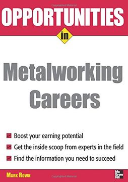 portada Opportunities in Metalworking Careers (en Inglés)