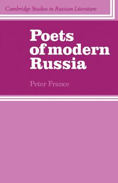 portada Poets of Modern Russia (Cambridge Studies in Russian Literature) (en Inglés)