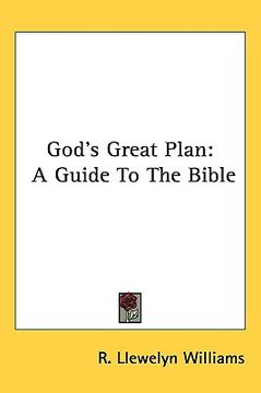 portada god's great plan: a guide to the bible (en Inglés)