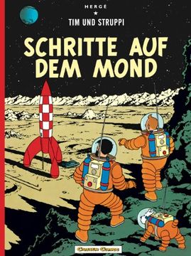 portada Tim und Struppi : Schritte auf dem mond (Tintin in Many Languages) (in German)