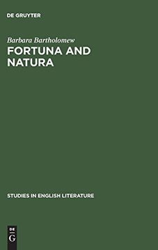 portada Fortuna and Natura (Studies in English Literature) (en Inglés)