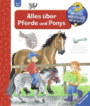portada Wieso? Weshalb? Warum? Alles über Pferde und Ponys. ( Ab 4 J.). (en Alemán)