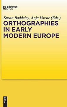 portada Orthographies in Early Modern Europe (en Inglés)