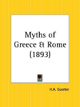 portada myths of greece and rome (en Inglés)