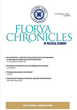 portada Florya Chronicles of Political Economy: Journal of Faculty of Economics and Administrative Sciences (Year 4 Number 1 - April 2018) (en Inglés)