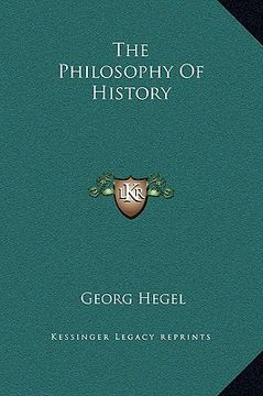 portada the philosophy of history (en Inglés)