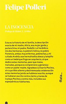 portada La Inocencia (in Spanish)