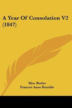 portada a year of consolation v2 (1847) (in English)