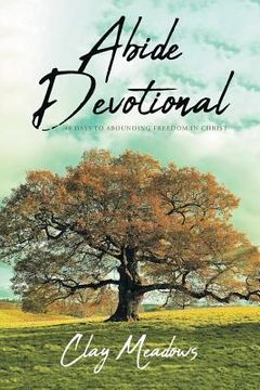 portada Abide Devotional: 40 Days to Abounding Freedom in Christ (en Inglés)
