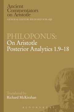 portada Philoponus: On Aristotle Posterior Analytics 1.9-18