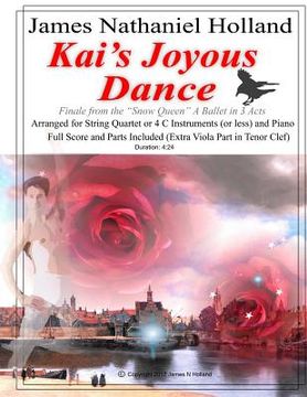 portada Kai's Joyous Dance: From the The Snow Queen Ballet, Arranged for 4 C Instruments (or Less) and Piano (en Inglés)