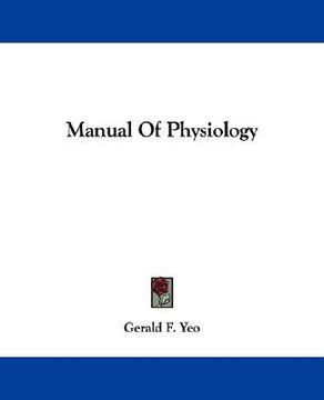 portada manual of physiology (en Inglés)