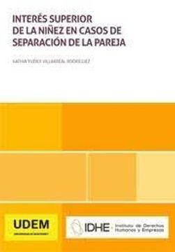 portada Interés Superior de la Niñez en Casos de Separación de la Pareja (in Spanish)