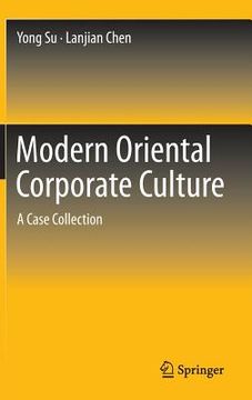 portada modern oriental corporate culture: a case collection (en Inglés)