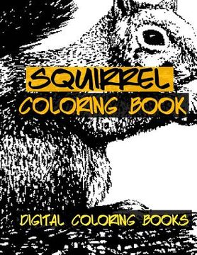 portada Squirrel Coloring Book (en Inglés)