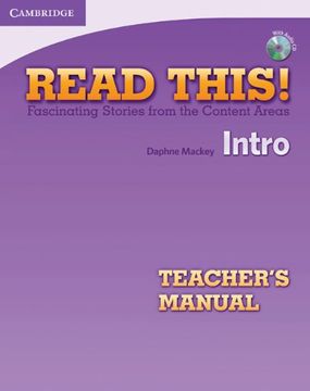 portada Read This! Intro Teacher's Manual With Audio cd: Fascinating Stories From the Content Areas () (en Inglés)