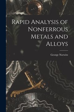 portada Rapid Analysis of Nonferrous Metals and Alloys (in English)