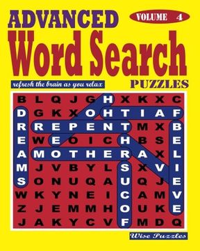 portada ADVANCED Word Search Puzzles. Vol. 4 (Volume 4)