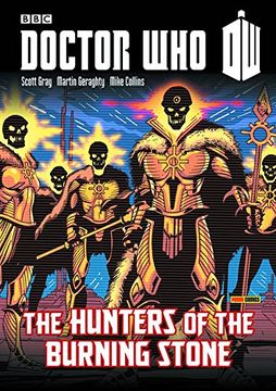 portada Doctor Who: Hunters of the Burning Stone (en Inglés)