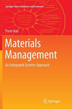 portada Materials Management: An Integrated Systems Approach (en Inglés)