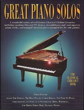 portada Great Piano Solos the Classical Chillout Book (en Inglés)