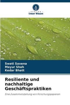 portada Resiliente und nachhaltige Geschäftspraktiken (in German)