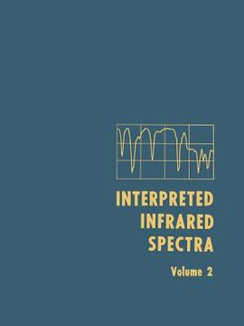 portada Interpreted Infrared Spectra: Volume 2 (en Inglés)