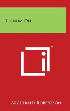 portada Regnum Dei (in English)