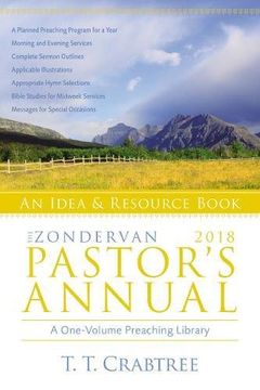 portada The Zondervan 2018 Pastor's Annual: An Idea and Resource Book (Zondervan Pastor's Annual) (en Inglés)