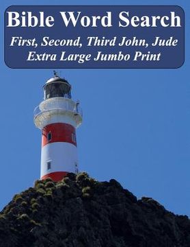 portada Bible Word Search First, Second, Third John and Jude: King James Version Extra Large Jumbo Print (en Inglés)