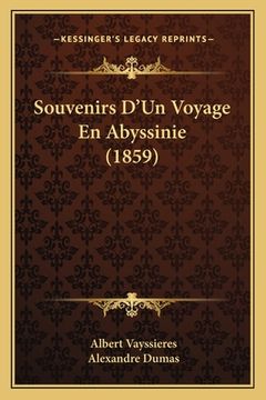 portada Souvenirs D'Un Voyage En Abyssinie (1859) (en Francés)