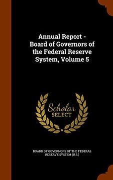 portada Annual Report - Board of Governors of the Federal Reserve System, Volume 5