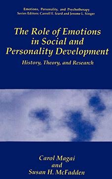portada The Role of Emotions in Social and Personality Development: History, Theory, and Research (Emotions, Personality, and Psychotherapy) (en Inglés)