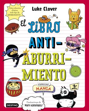 portada EL LIBRO ANTIABURRIMIENTO ESPECIAL MANGA (in Spanish)