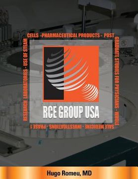portada RCE Group USA (B & W): Un grupo de emprersas relacionadas al campo de la salud (in Spanish)