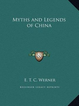 portada myths and legends of china (en Inglés)