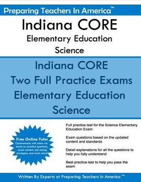 portada Indiana CORE Elementary Education Science: Elementary Education Generalist - Science (en Inglés)