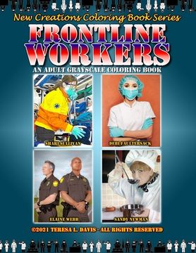 portada New Creations Coloring Book Series: Frontline Workers (en Inglés)