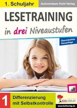 portada Lesetraining in Drei Niveaustufen / Klasse 1 (in German)